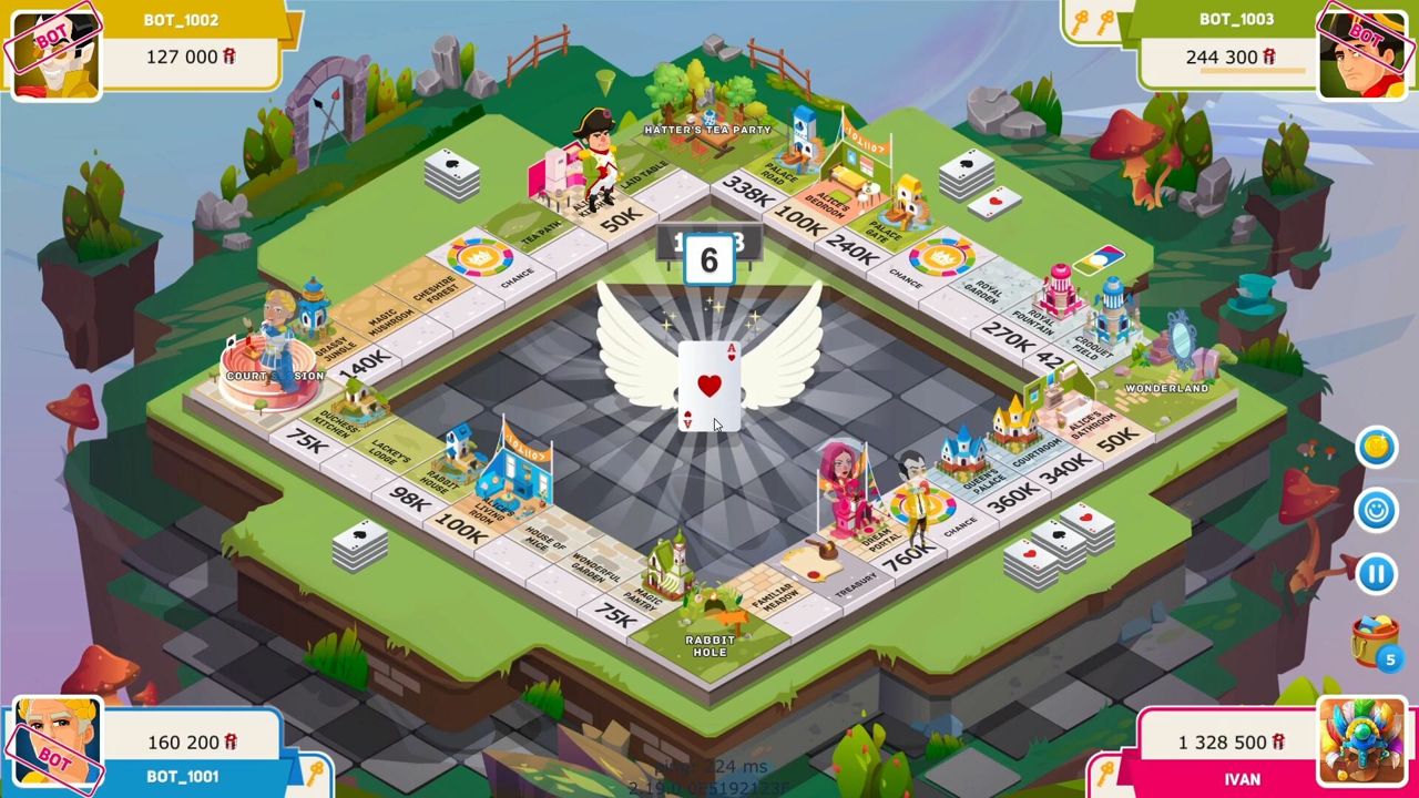 Business Tour - Board Game with Online Multiplayer(大富翁) ekran görüntüsü 1