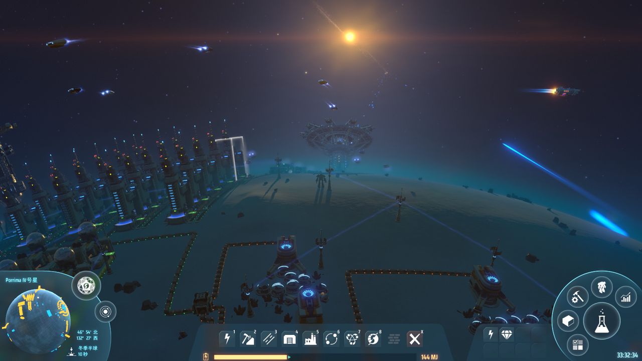 Dyson Sphere Program ekran görüntüsü 1