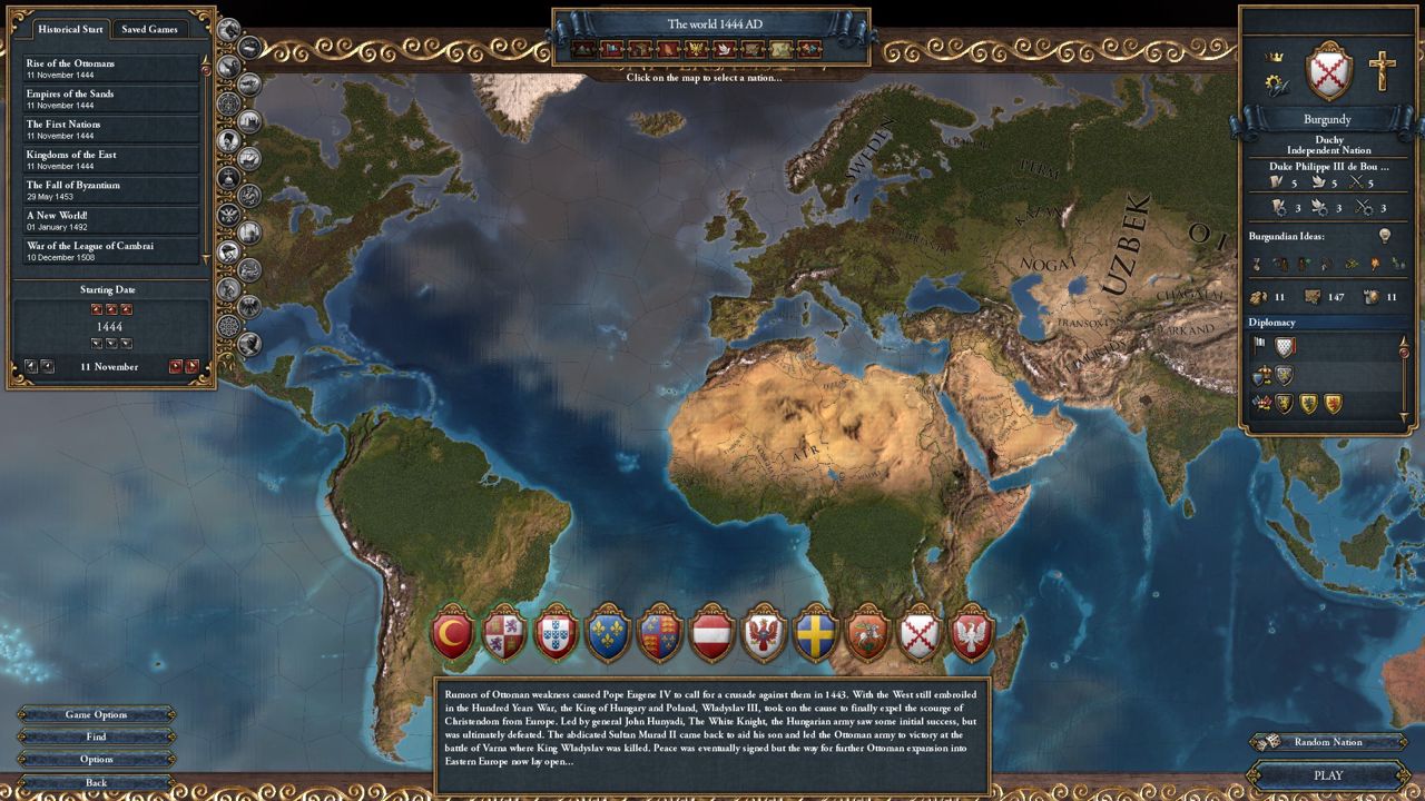Europa Universalis IV ekran görüntüsü 3