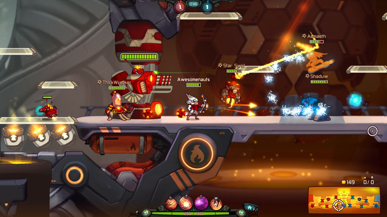 Awesomenauts ekran görüntüsü 2