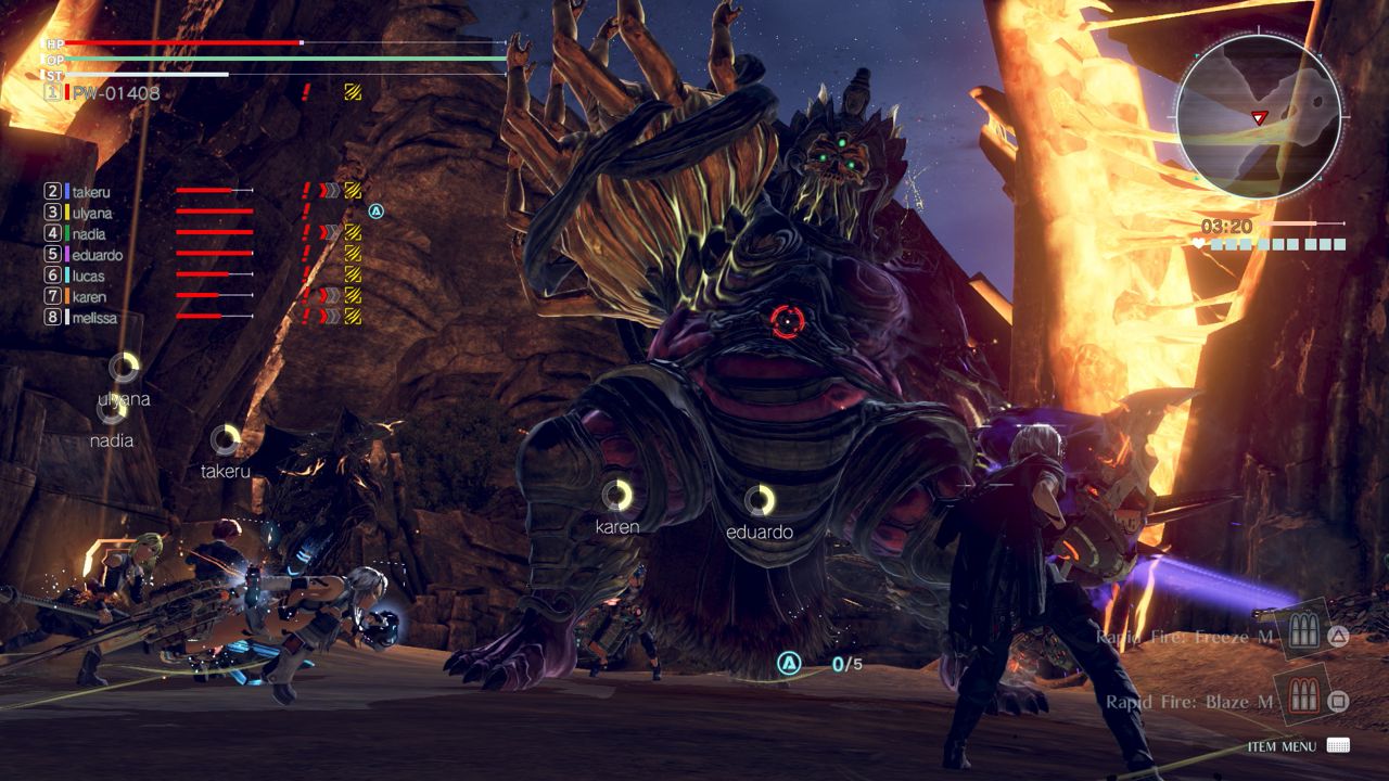GOD EATER 3 ekran görüntüsü 1