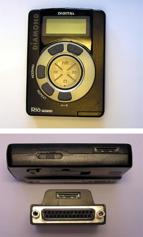 Diamond Multimedia'nın 1998'de tanıttığı Rio PMP300, ticari olarak başarılı olan ilk taşınabilir MP3 çalar kabul ediliyor