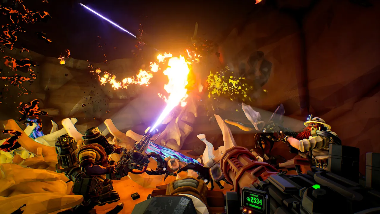 Deep Rock Galactic ekran görüntüsü 2