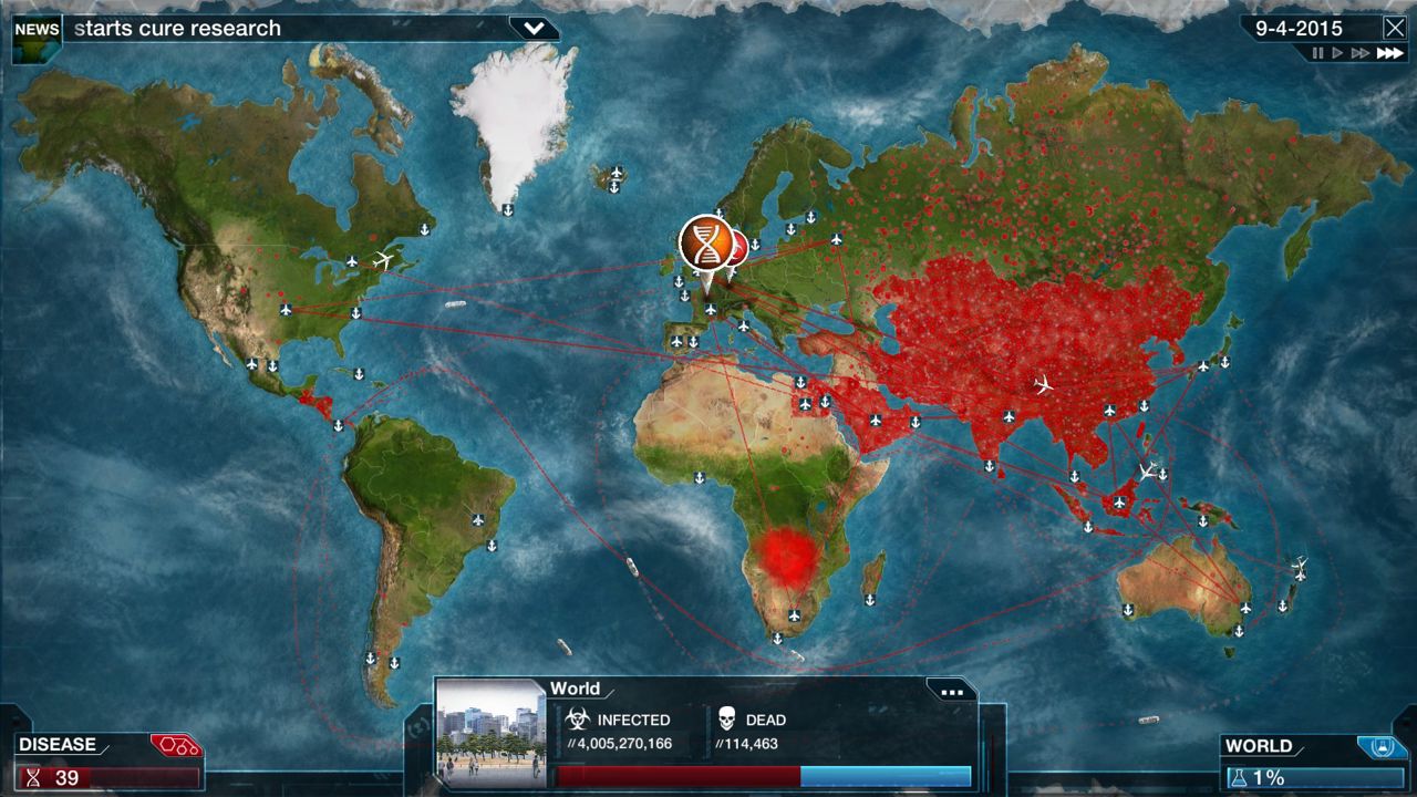 Plague Inc: Evolved ekran görüntüsü 0