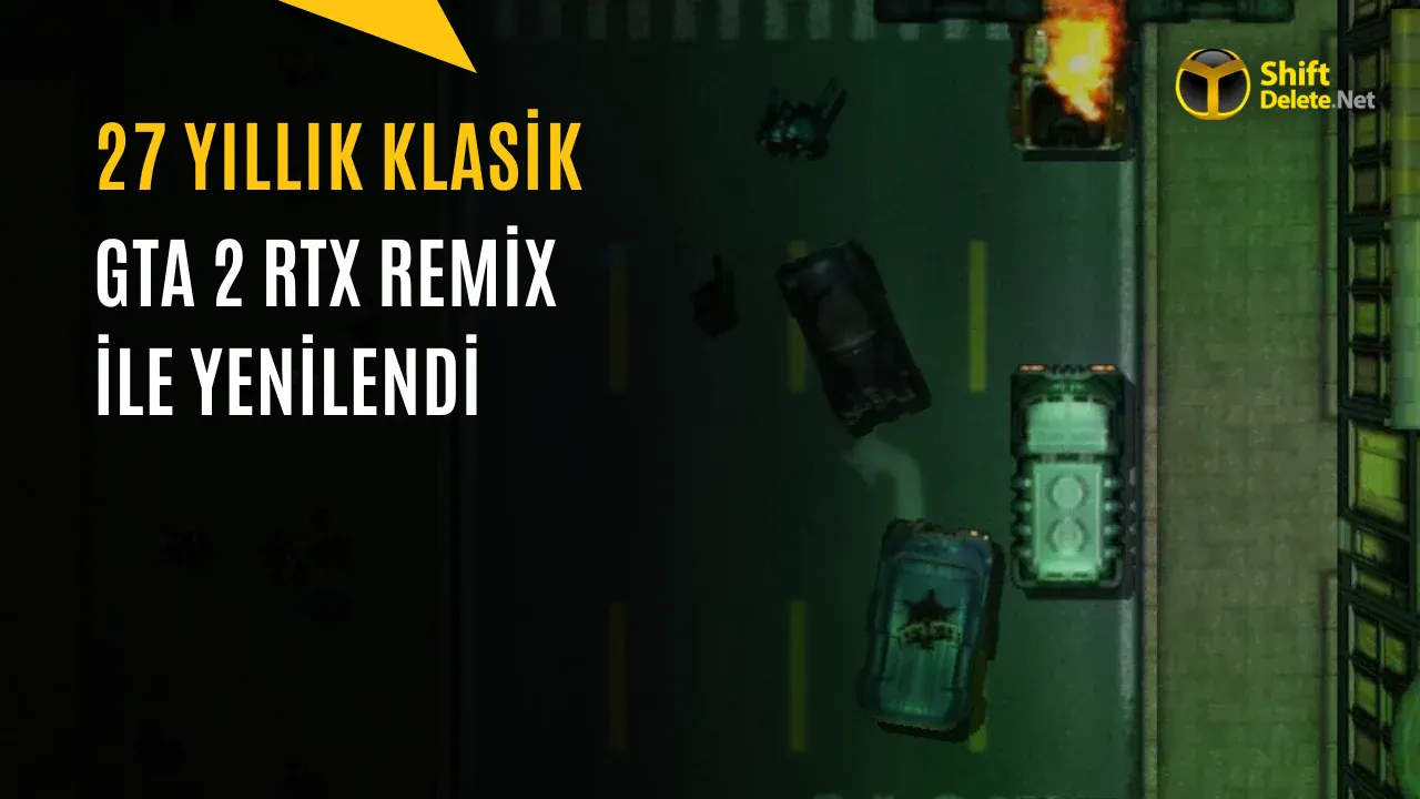 27 Yıllık GTA 2 Yeniden Doğdu: RTX Remix Modu ile Işın İzleme ve 60 FPS Desteği Geldi