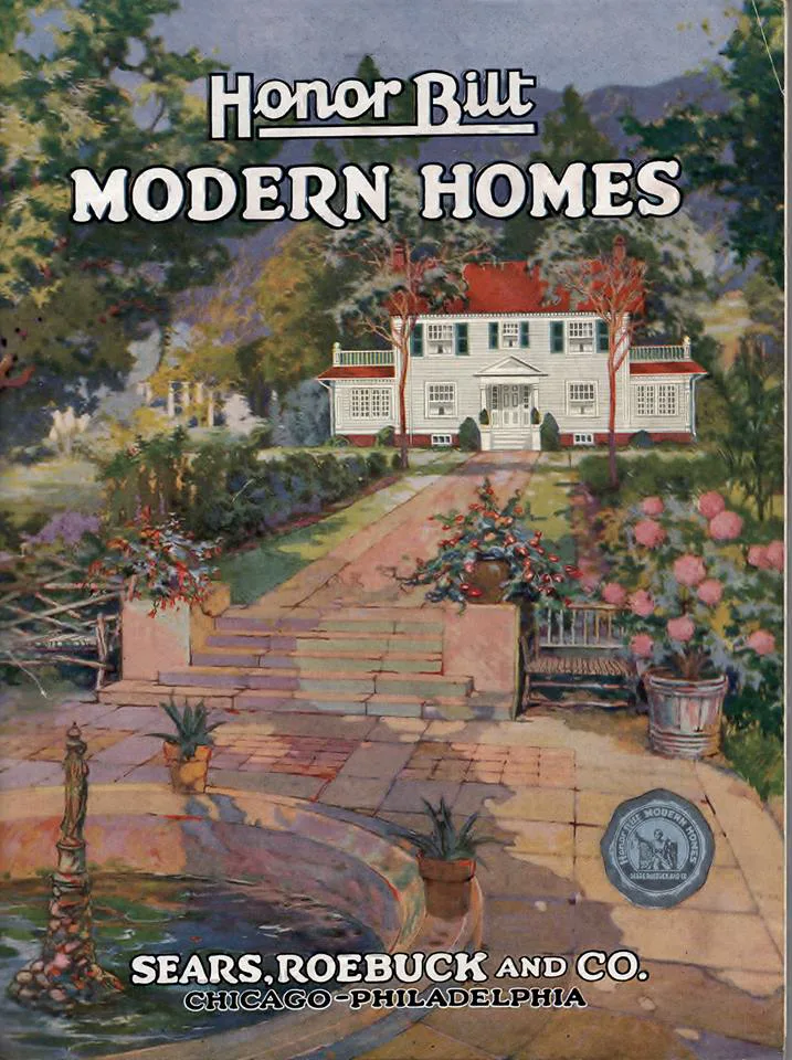 Sears Modern Homes kataloğunun 1922 baskısının kapağı