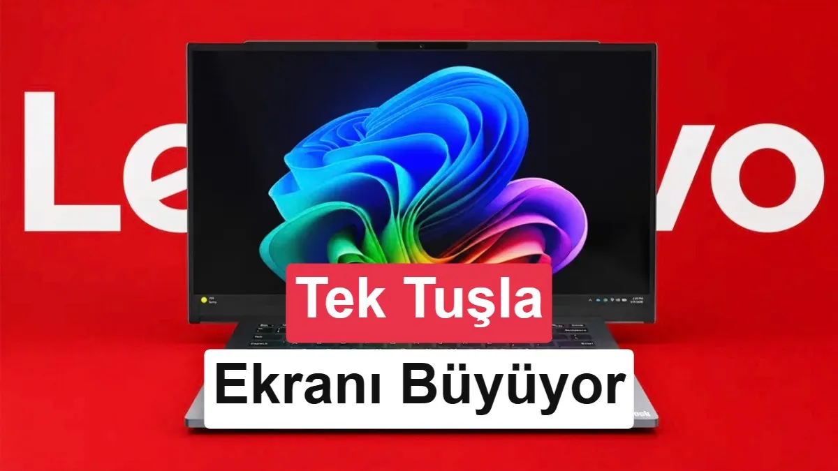 Lenovo Project Swan: Tek Tuşla 14 inçten 17 inçe Genişleyen Dizüstü Bilgisayar Konsepti IFA 2026'da Tanıtıldı