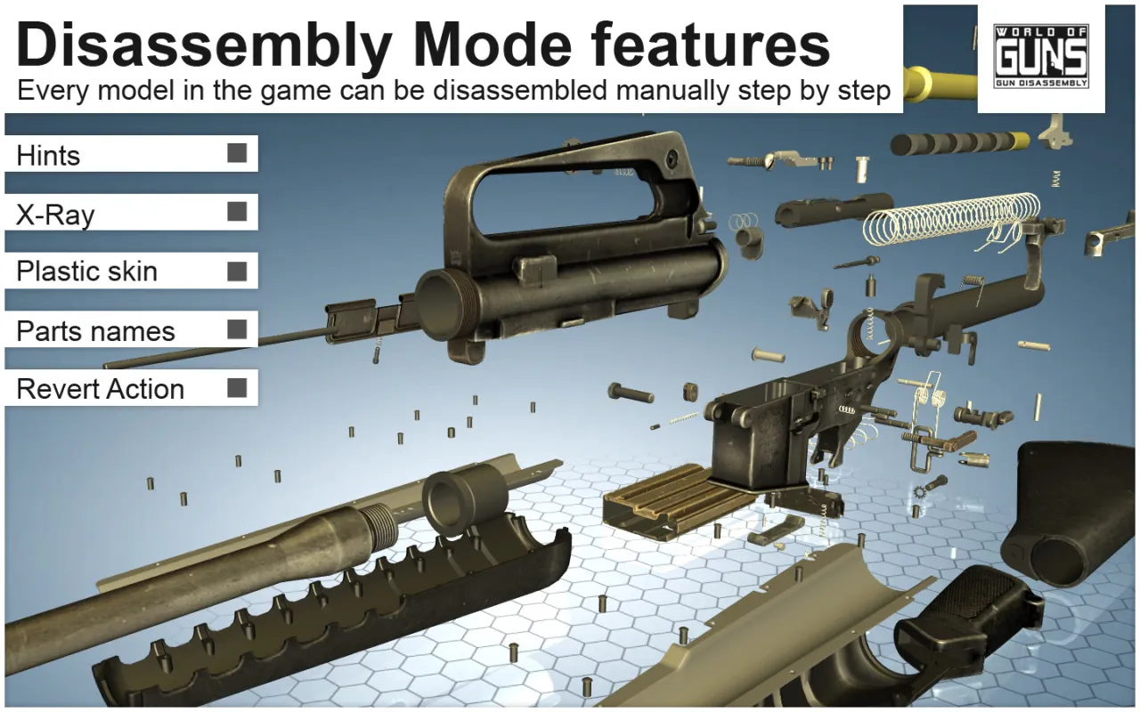 World of Guns: Gun Disassembly ekran görüntüsü 1