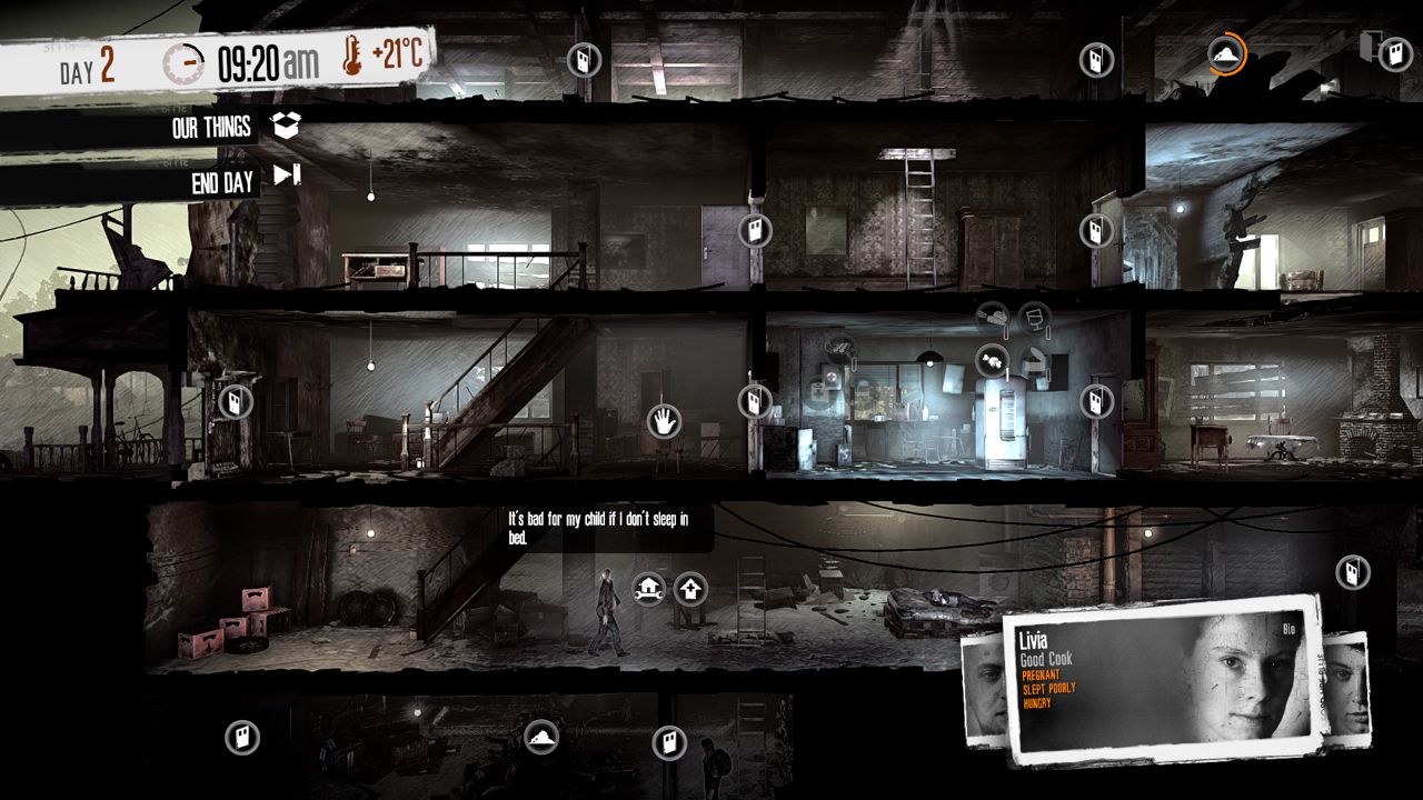 This War of Mine ekran görüntüsü 6