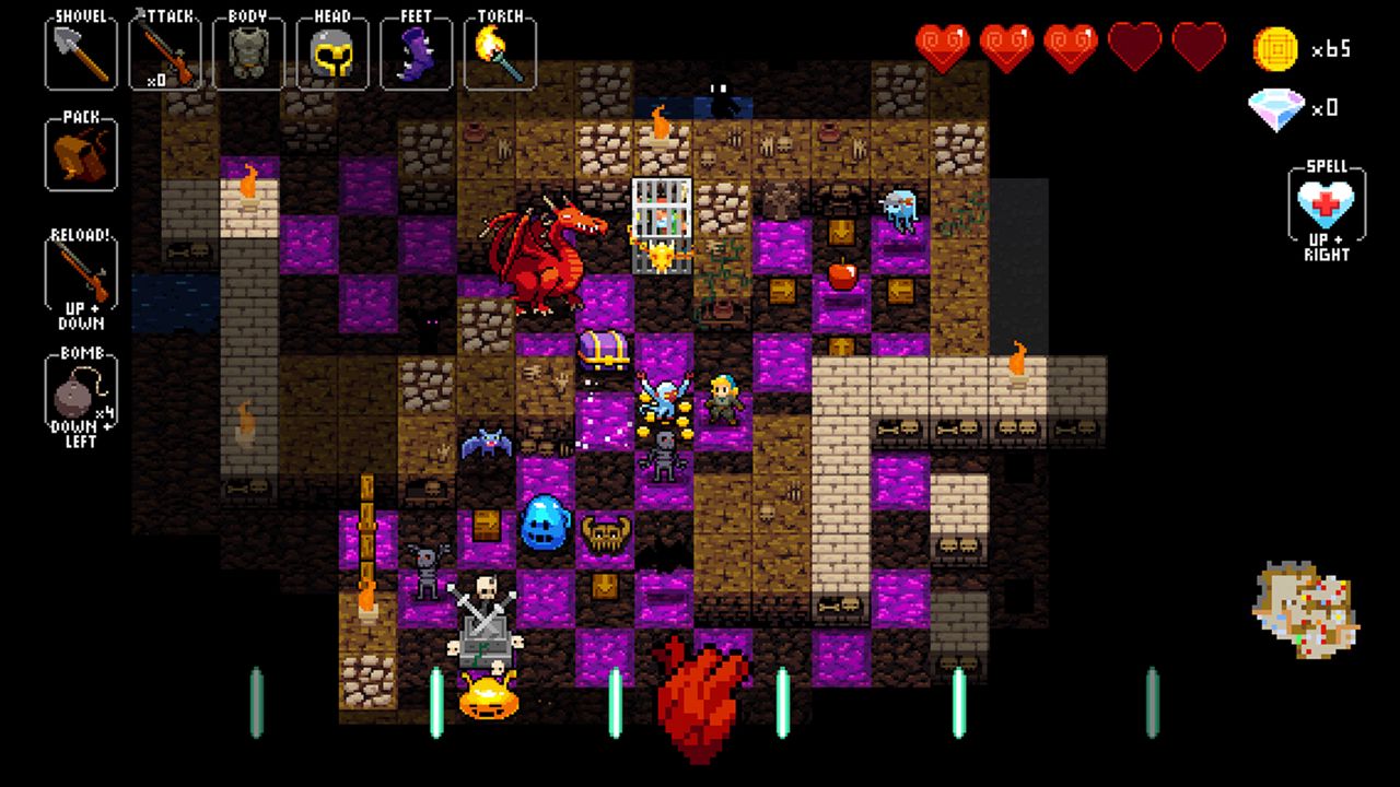 Crypt of the NecroDancer ekran görüntüsü 1