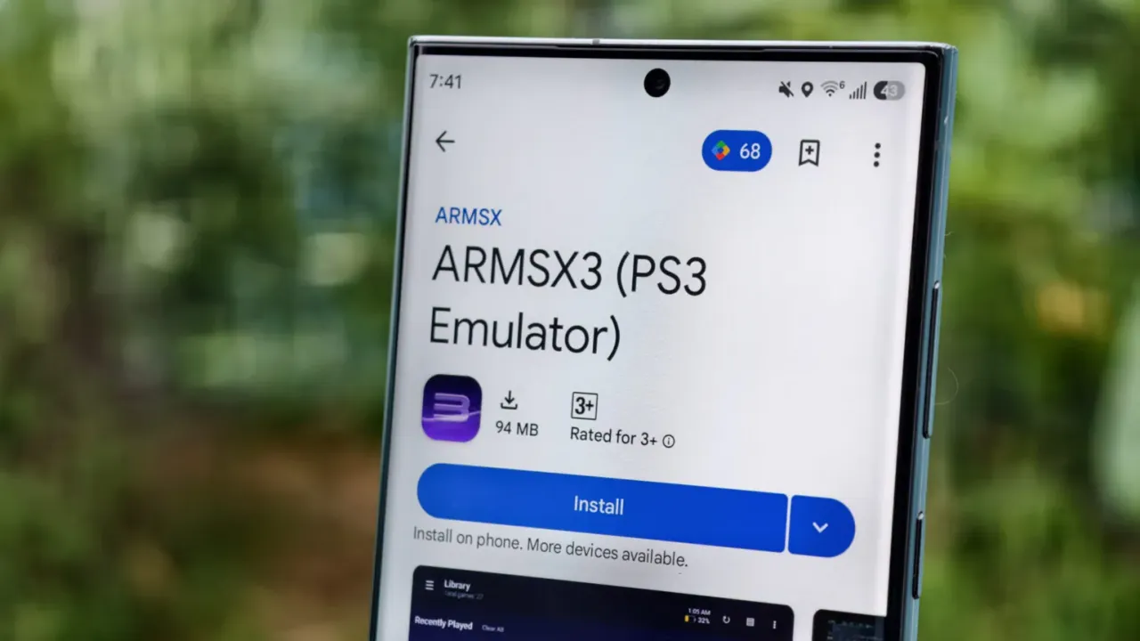 ARMSX3 Emülatörü Google Play Store’da: PlayStation 3 Oyunları Android Cihazlarda Çalıştırılabilir