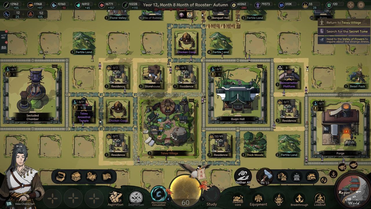 The Scroll of Taiwu : Beyond The Dome ekran görüntüsü 5