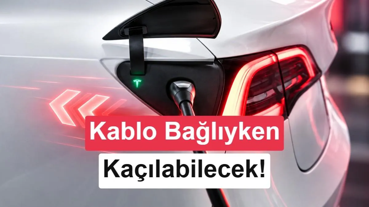 Tesla, Supercharger’da Şarjdayken Araç Kaçışını Mümkün Kılan Acil Durum Özelliğini Sunuyor