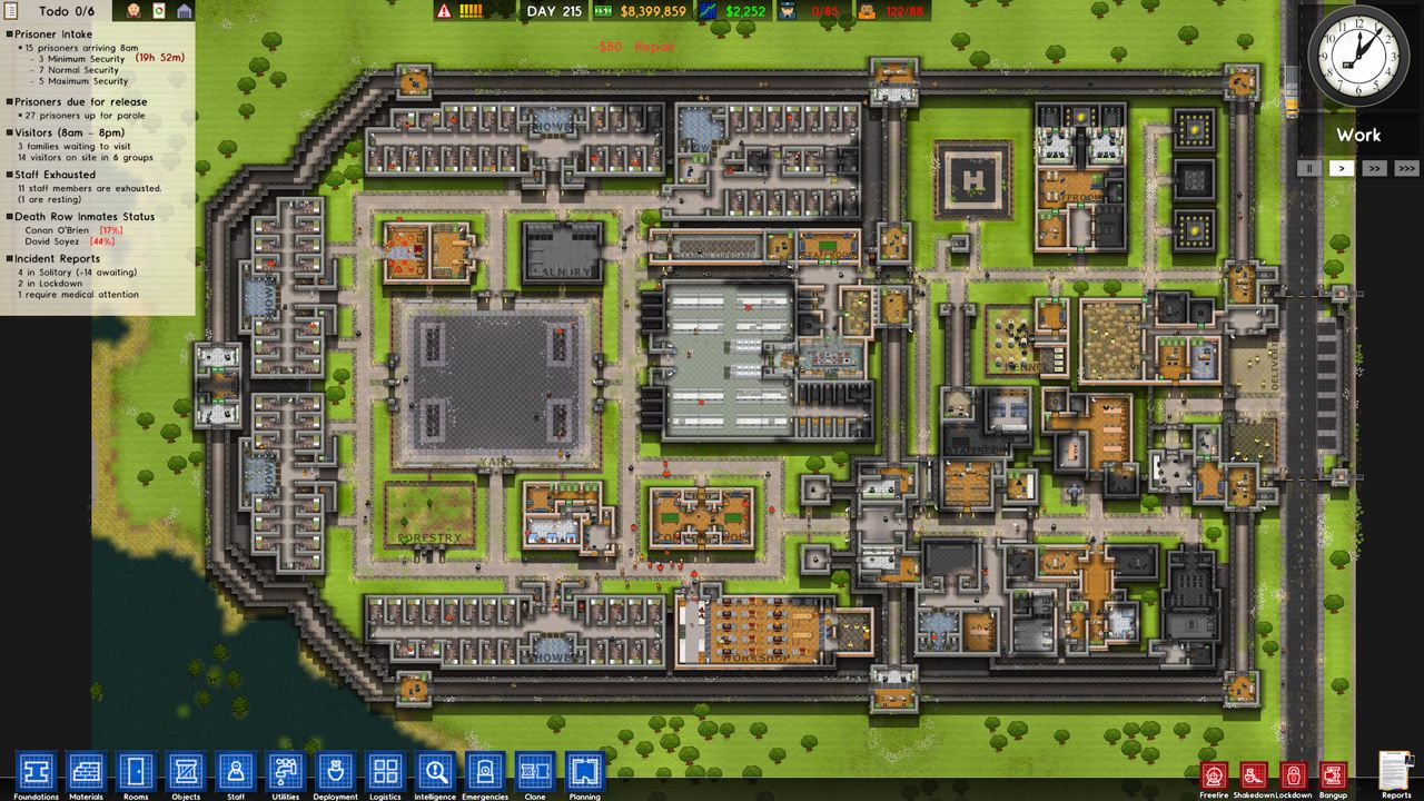 Prison Architect ekran görüntüsü 0