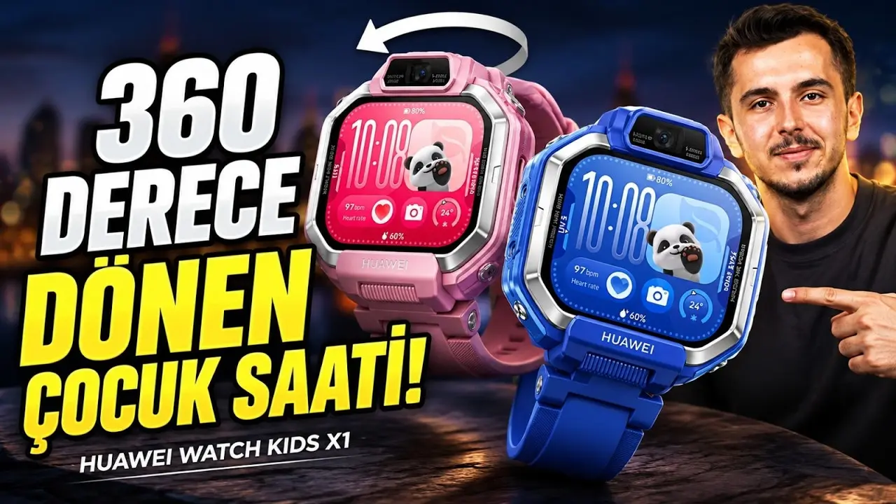 Huawei'nin Yenilikçi Çocuk Akıllı Saati: WATCH KIDS X1