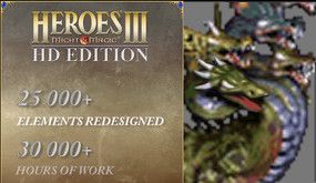 Heroes of Might & Magic III - HD - painting dragon_FR