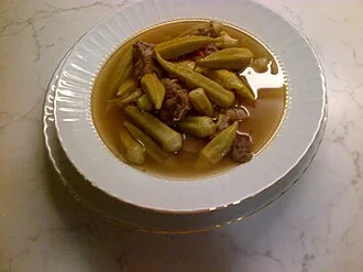 Bamya yemeği