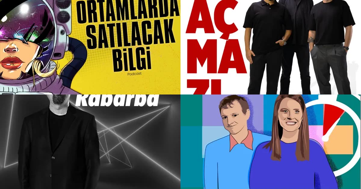 Türkiye'de en çok dinlenen podcast programları: 14 Ekim 2026